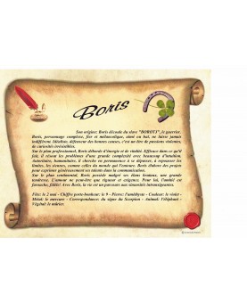 B Prénom en B