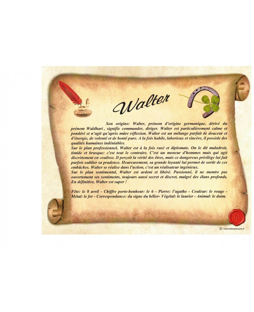 Prénom W